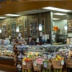 A fresh, made-to-order gourmet sandwich served alongside organic salads and house-made soups for a quick and healthy lunch in Durango.